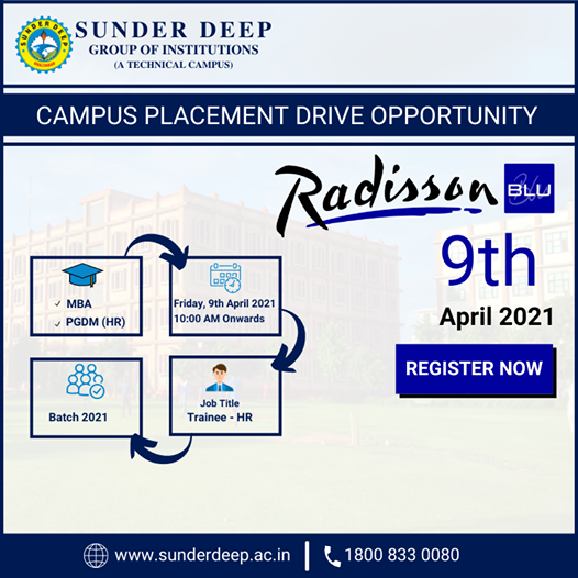 Campus Placement Drive by Radission