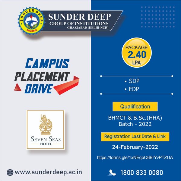 Virtual Placement Drive by Seven Seas Hotel